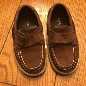 Toddler boys size 8 Sperry’s